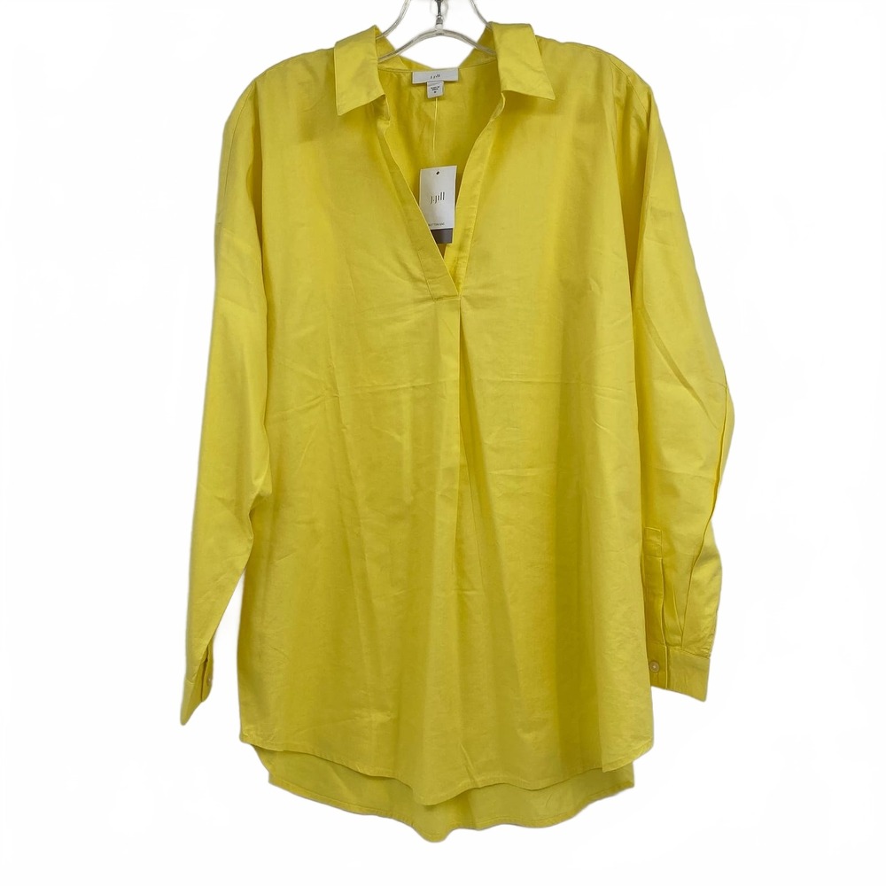 J Jill Yellow Blouse | Womens M